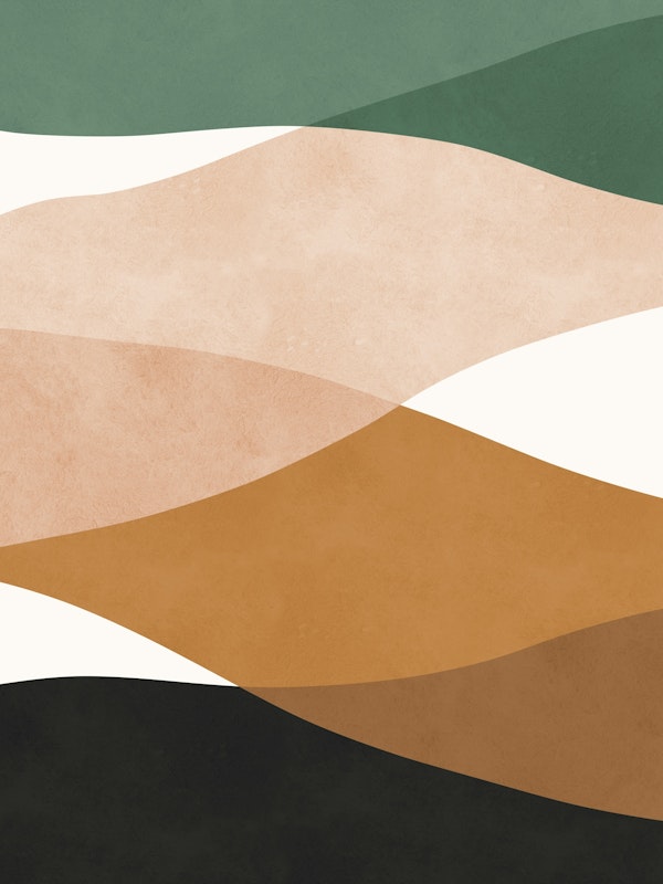 Earthy Tones Abstract