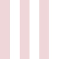 Pink White Scandi Stripes Nursery wallpaper