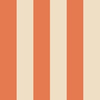 Orange And Beige Scandi Stripes Nursery wallpaper