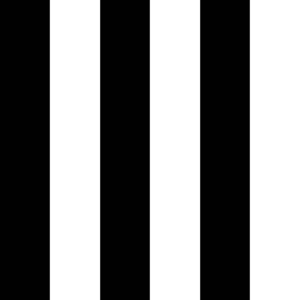 Black And White Scandi Stripes Nursery