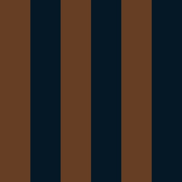 Brown And Teal Boho Stripes