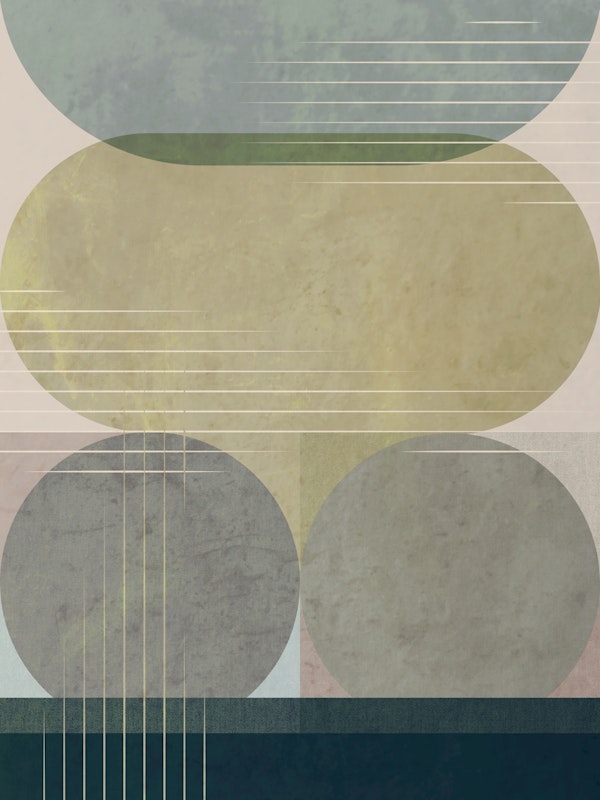 Modern Art Deco Sage Green