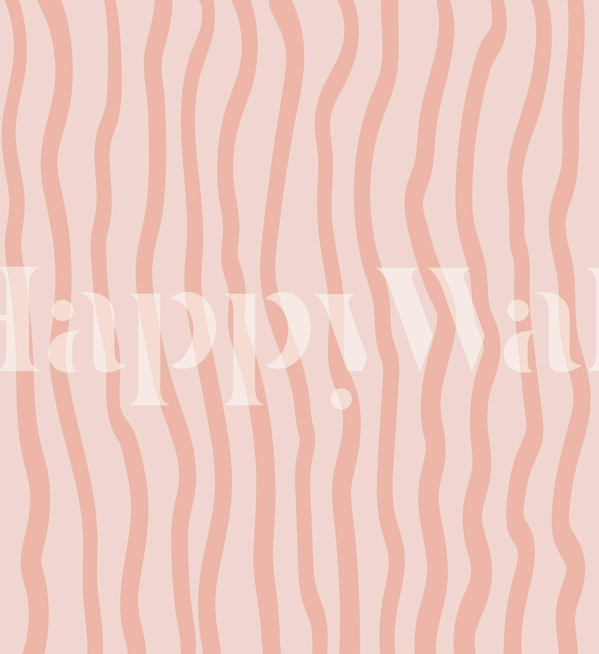 Wavy pink lines on a light background minimalist wallpaper