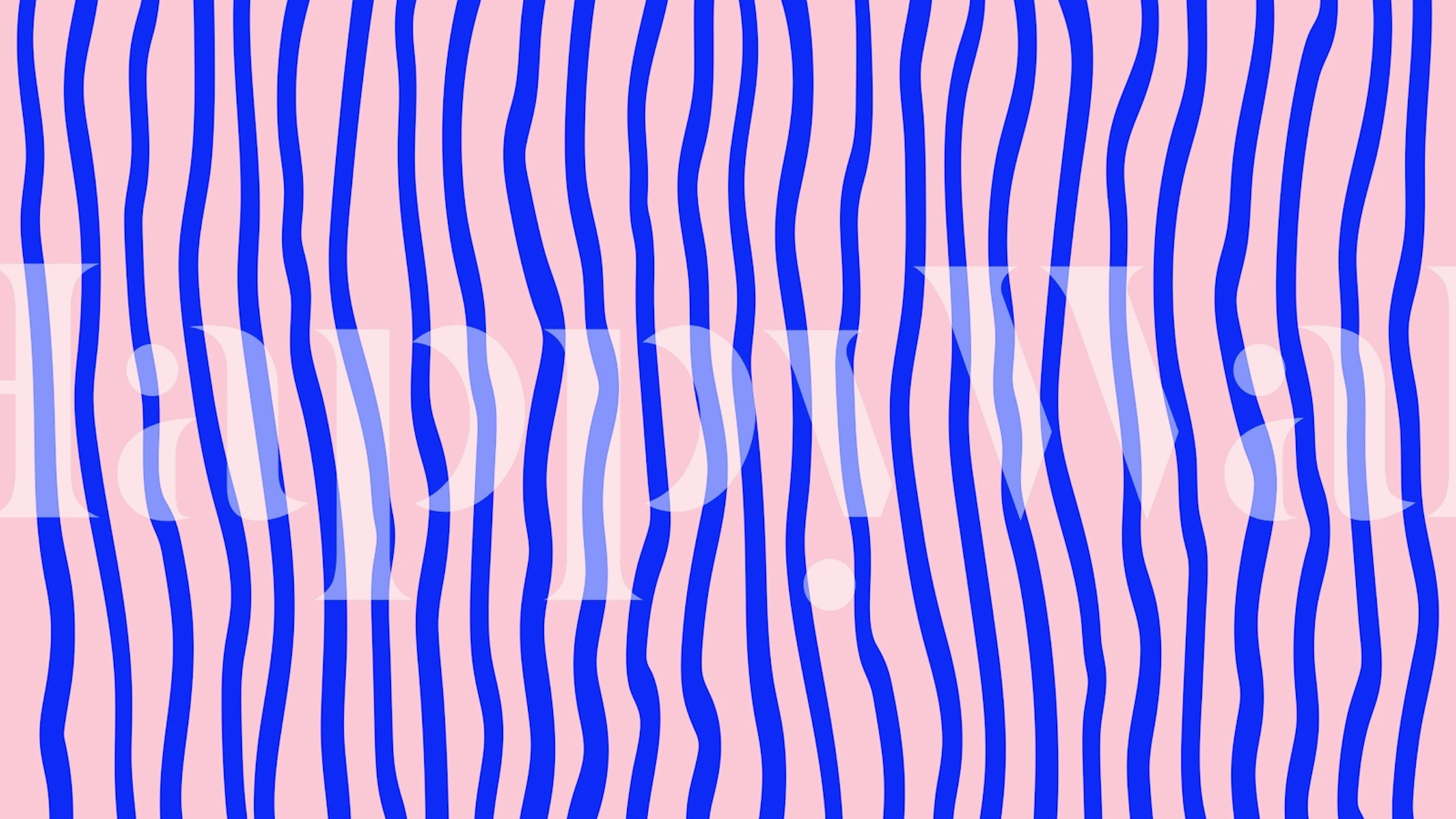 Vivid Stripes tapet i et rum