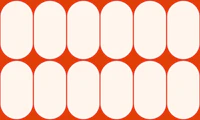 Retro Chic Rounds carta da parati