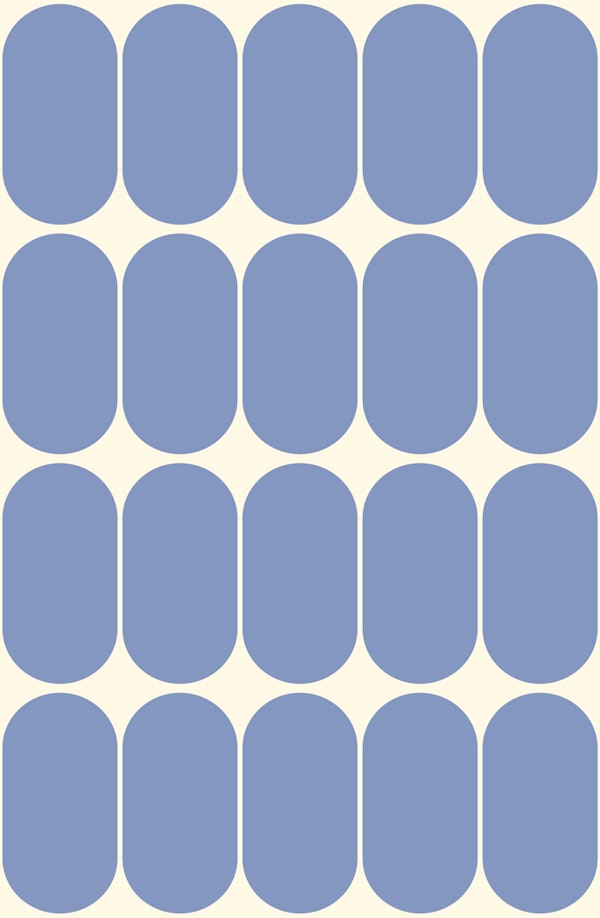 Blue Hues Abstraction