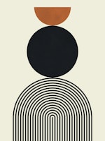 Retro Sundown Stripes wallpaper