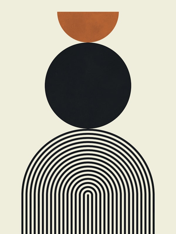 Retro Sundown Stripes