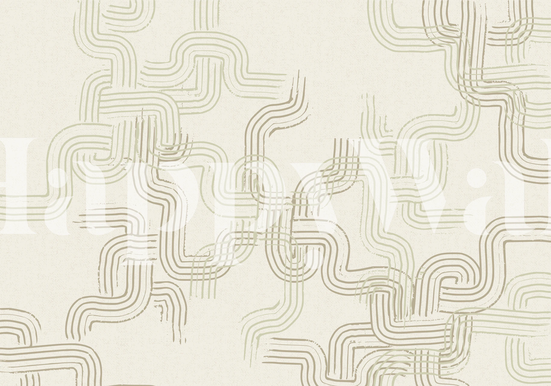 Calming essentials traces neutral white papel pintado en la habitación