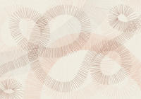 calming essentials Curved Lines sand carta da parati