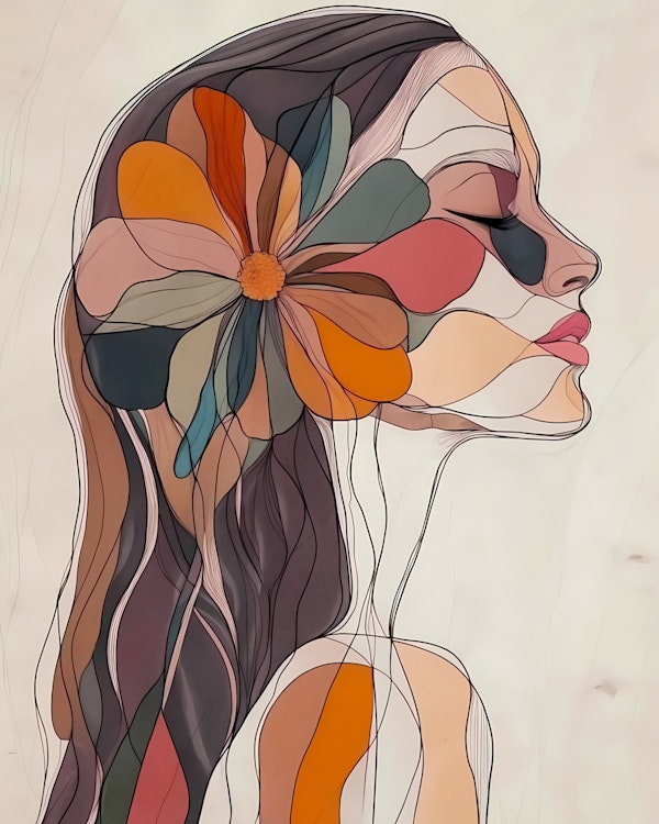 Abstract Floral Femme 5