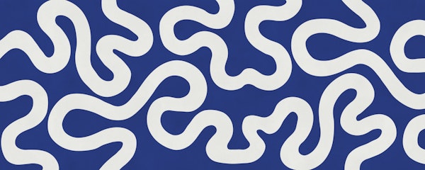 Nautical Waves Abstract Art