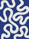 Blue Serpentine Chic