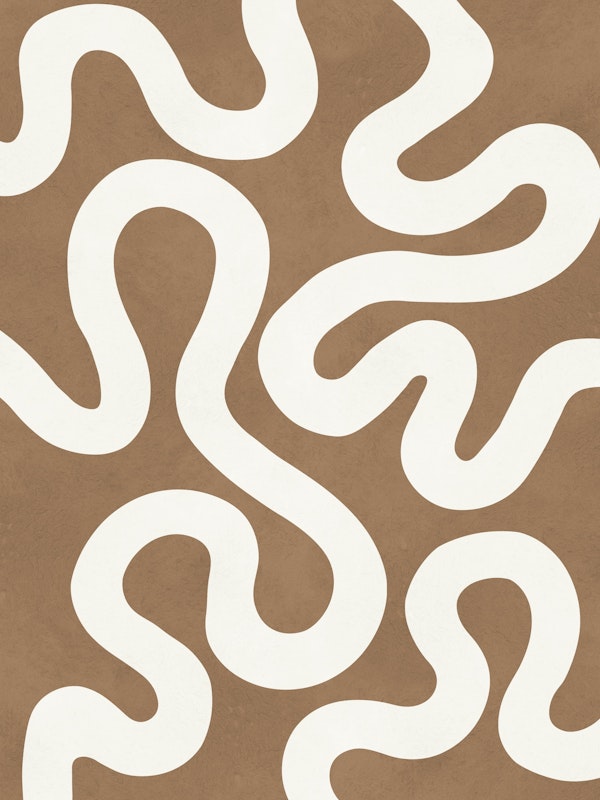 Curvy Lines Art Decor