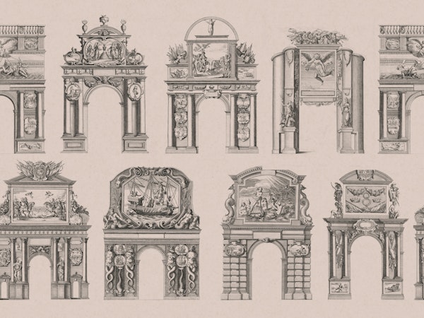 Antique Historic Triumphal Arches