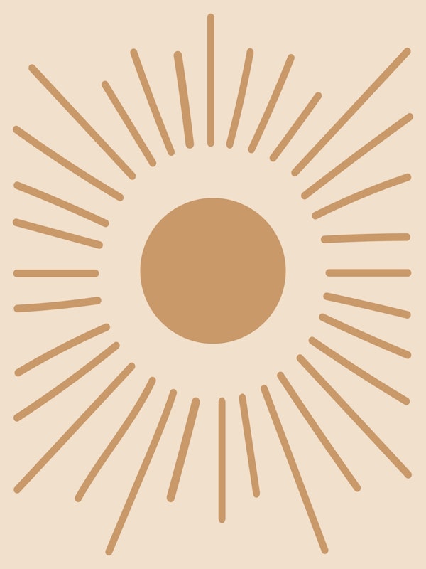 Sunburst Chic Decor