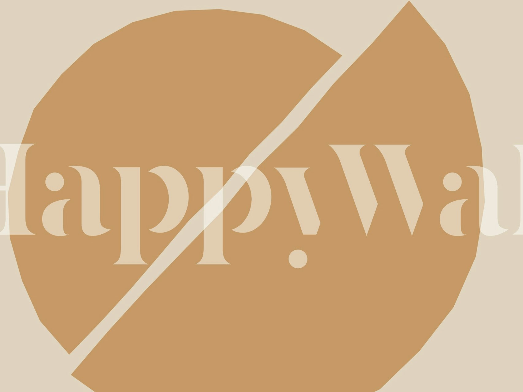 Tapeta Minimalist Terra Abstract v pokoji