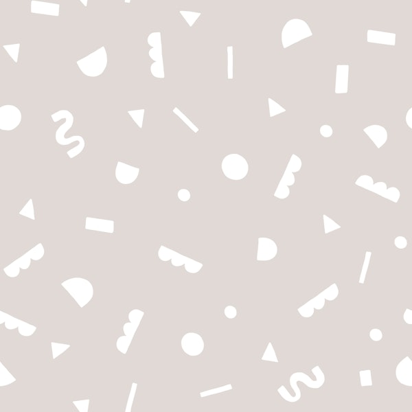 Soft Beige Shapes