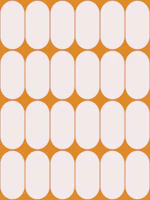 Mid-Century Ovals tapetit