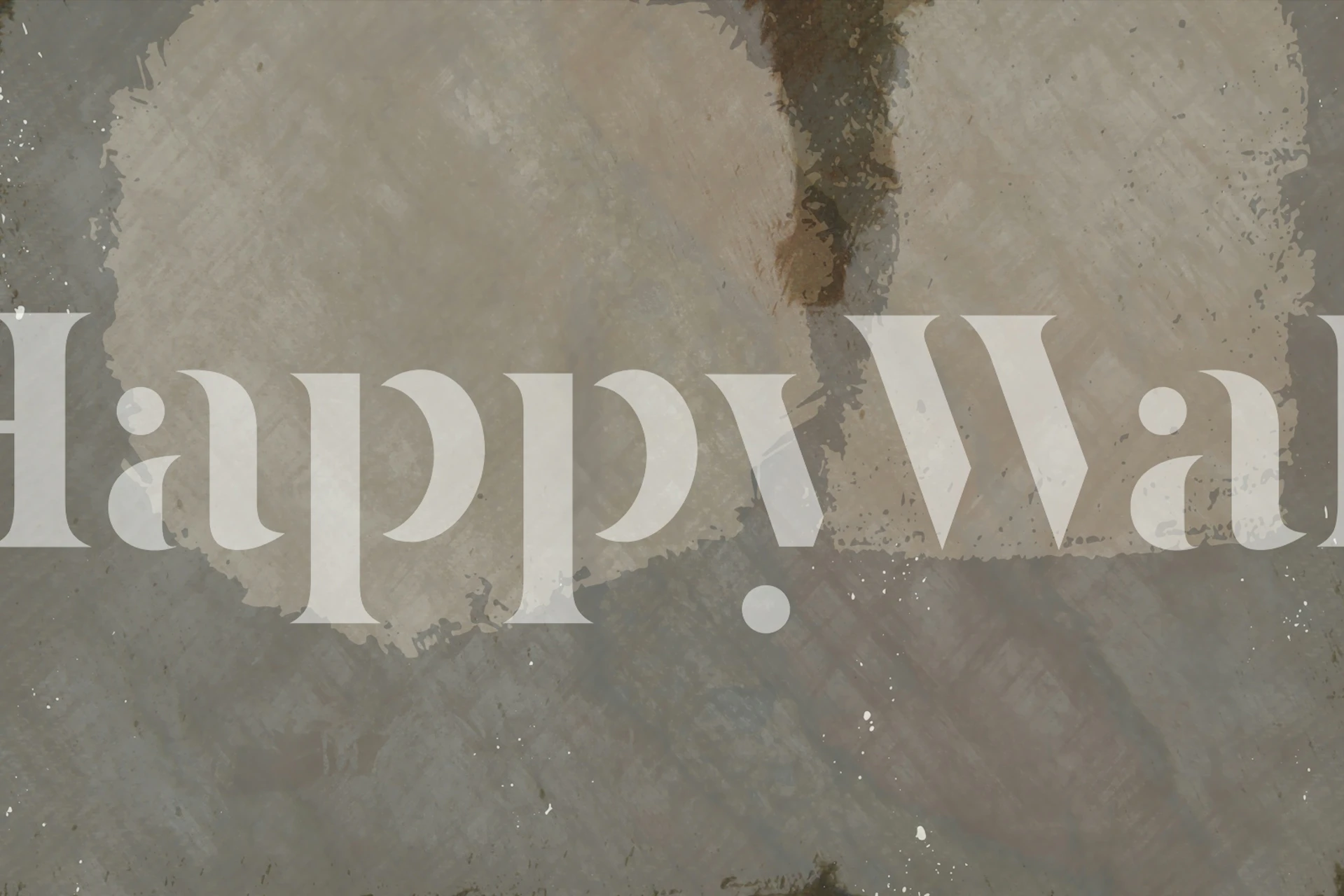 Papier peint Rustic Concrete Duo dans une pièce