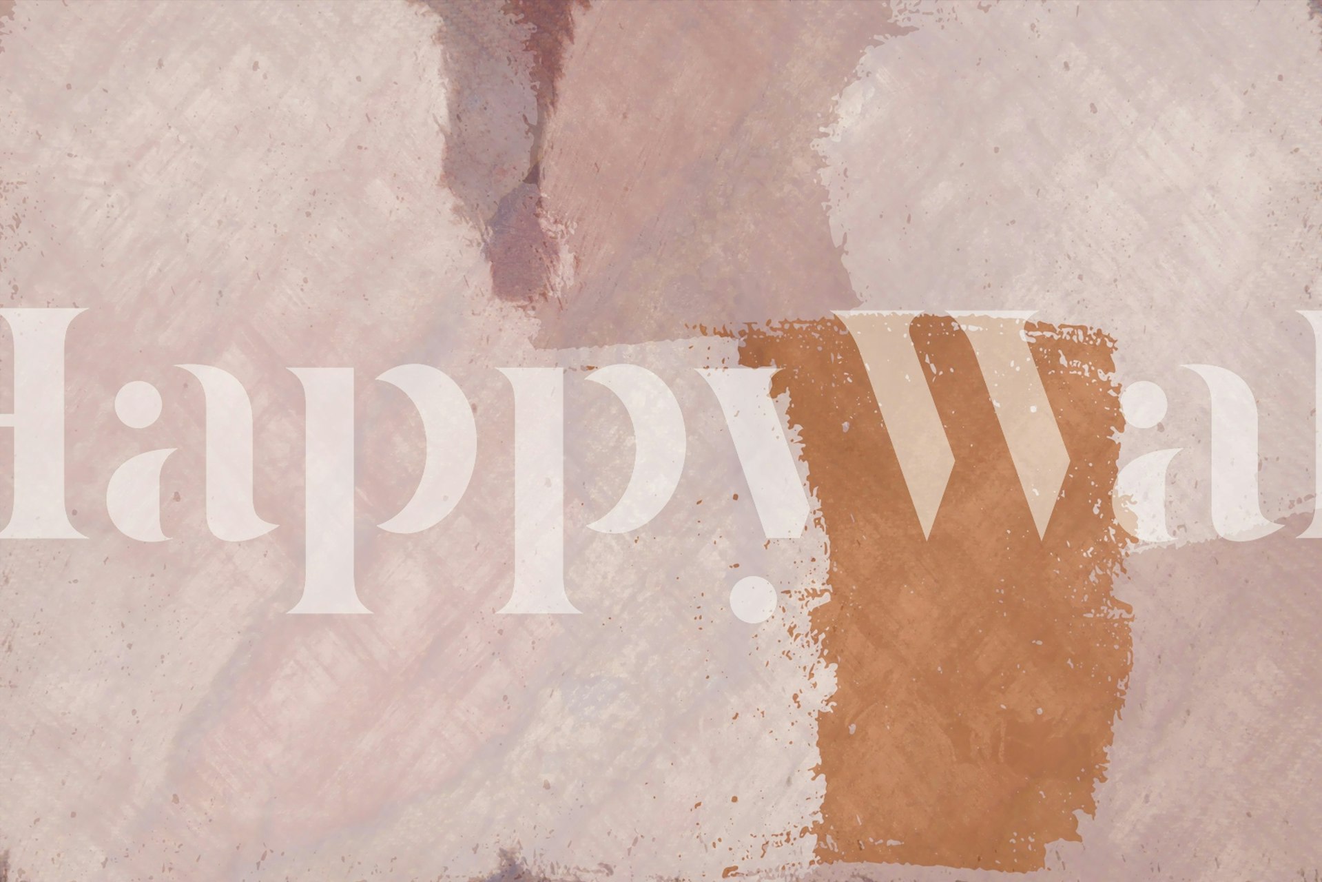 Papel de parede Abstract Terra Textures em um quarto