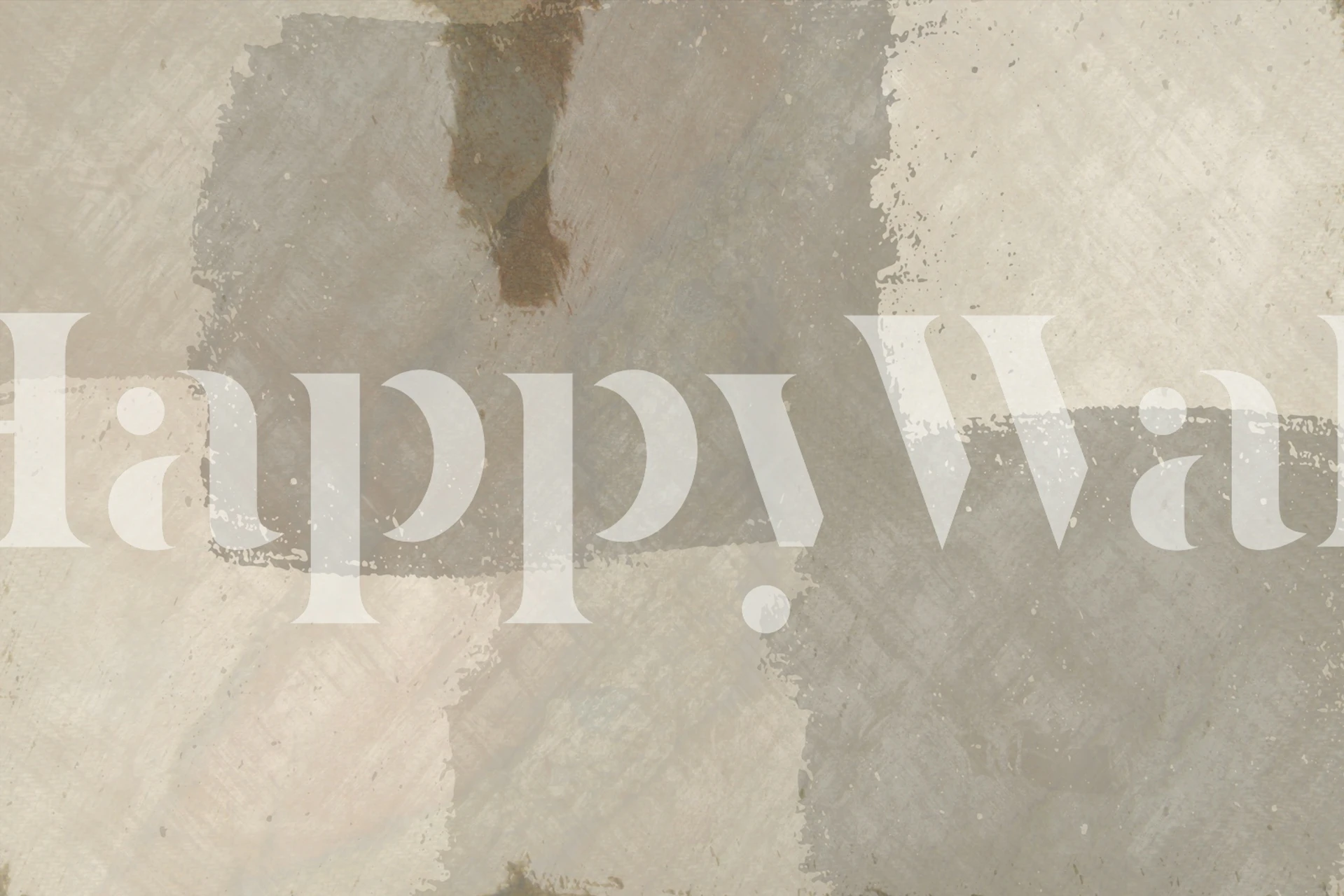 Carta da parati Abstract Artistic Canvas in una stanza