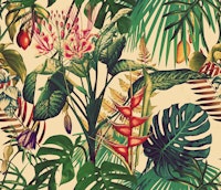 Tropical Botanica tapete