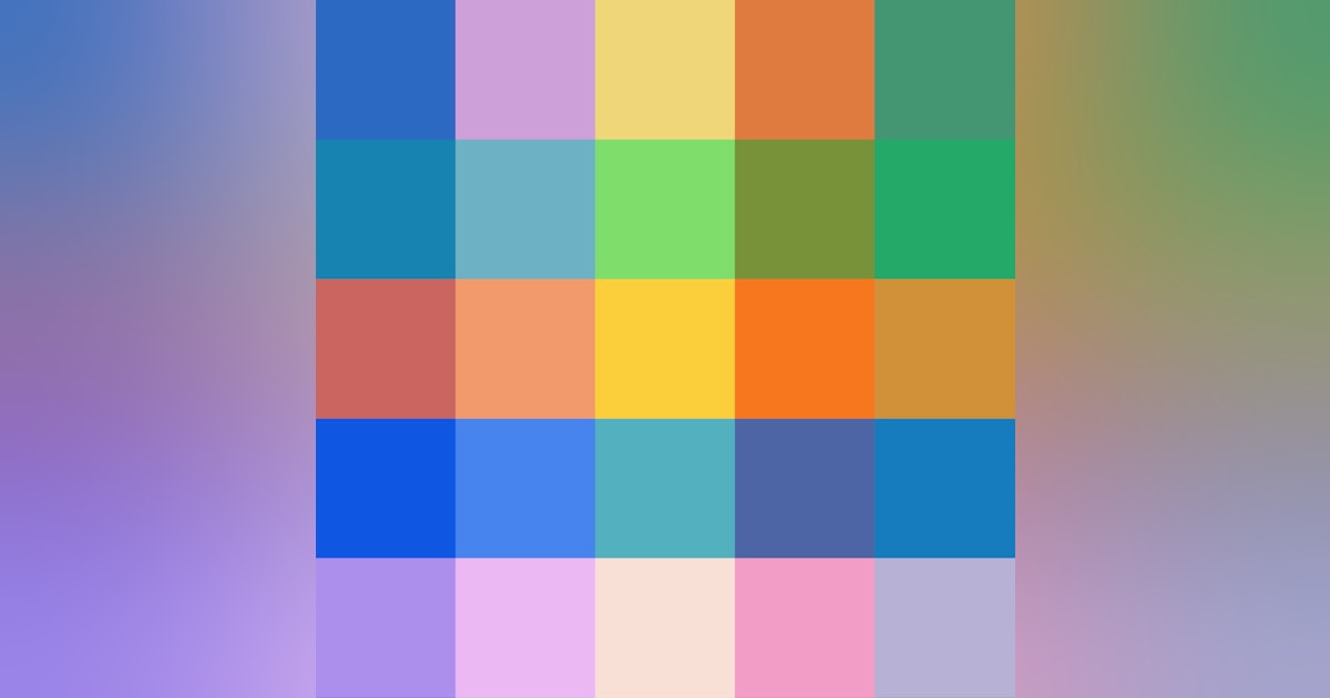 Modern Color Grid Wallpaper | happywall.com
