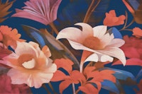 Midnight Floral Dream papiers peint