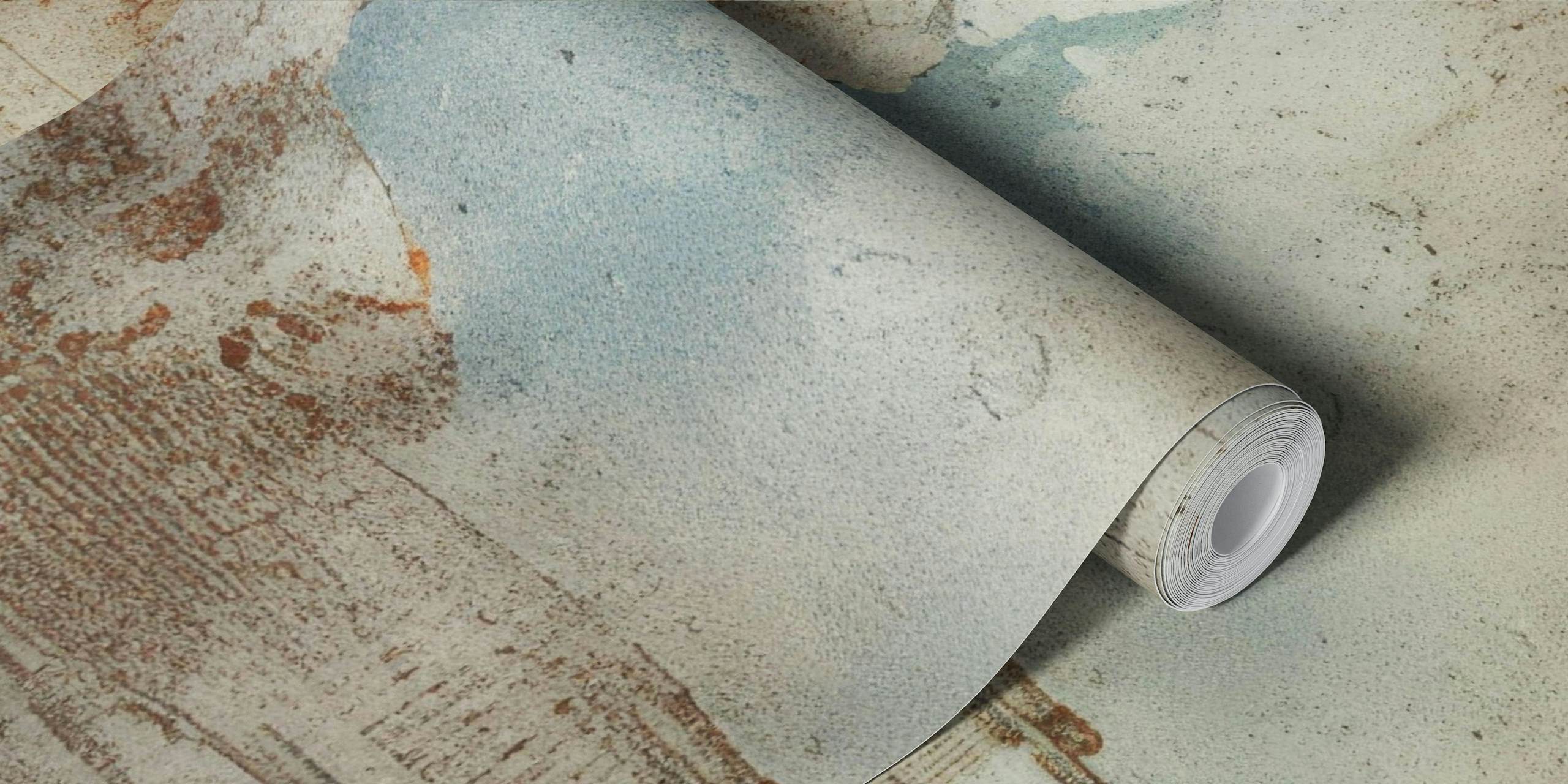 Moody Metallic tapetti huoneessa