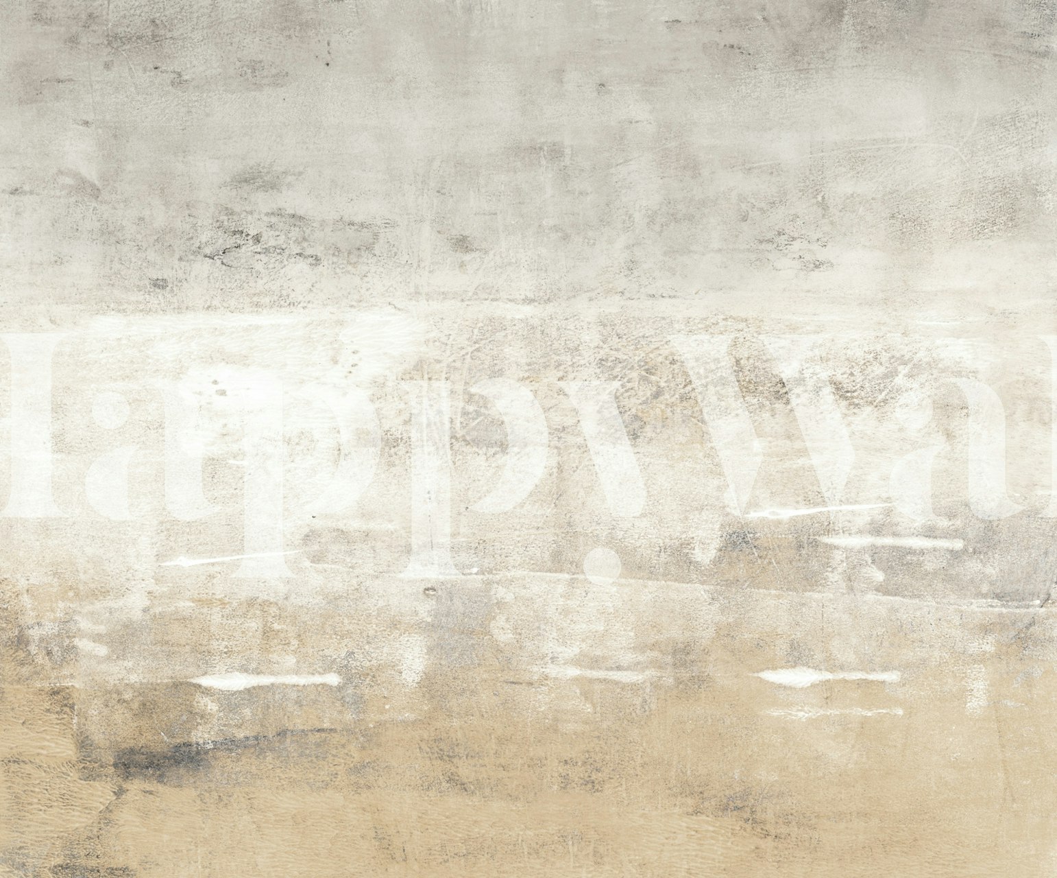 Contemporary Loft Aesthetic behang in een kamer