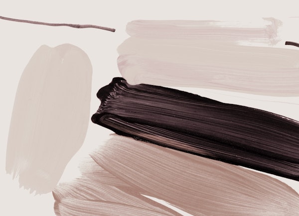 minimalist strokes neutral palette