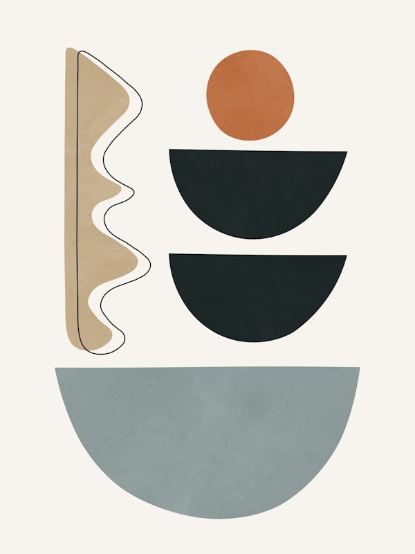 Contemporary Shapes Decor