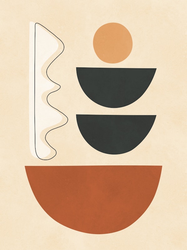 Contemporary Shape Art