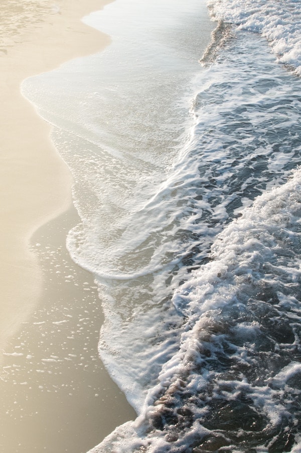 Soft Gold Blue Black Ocean 1