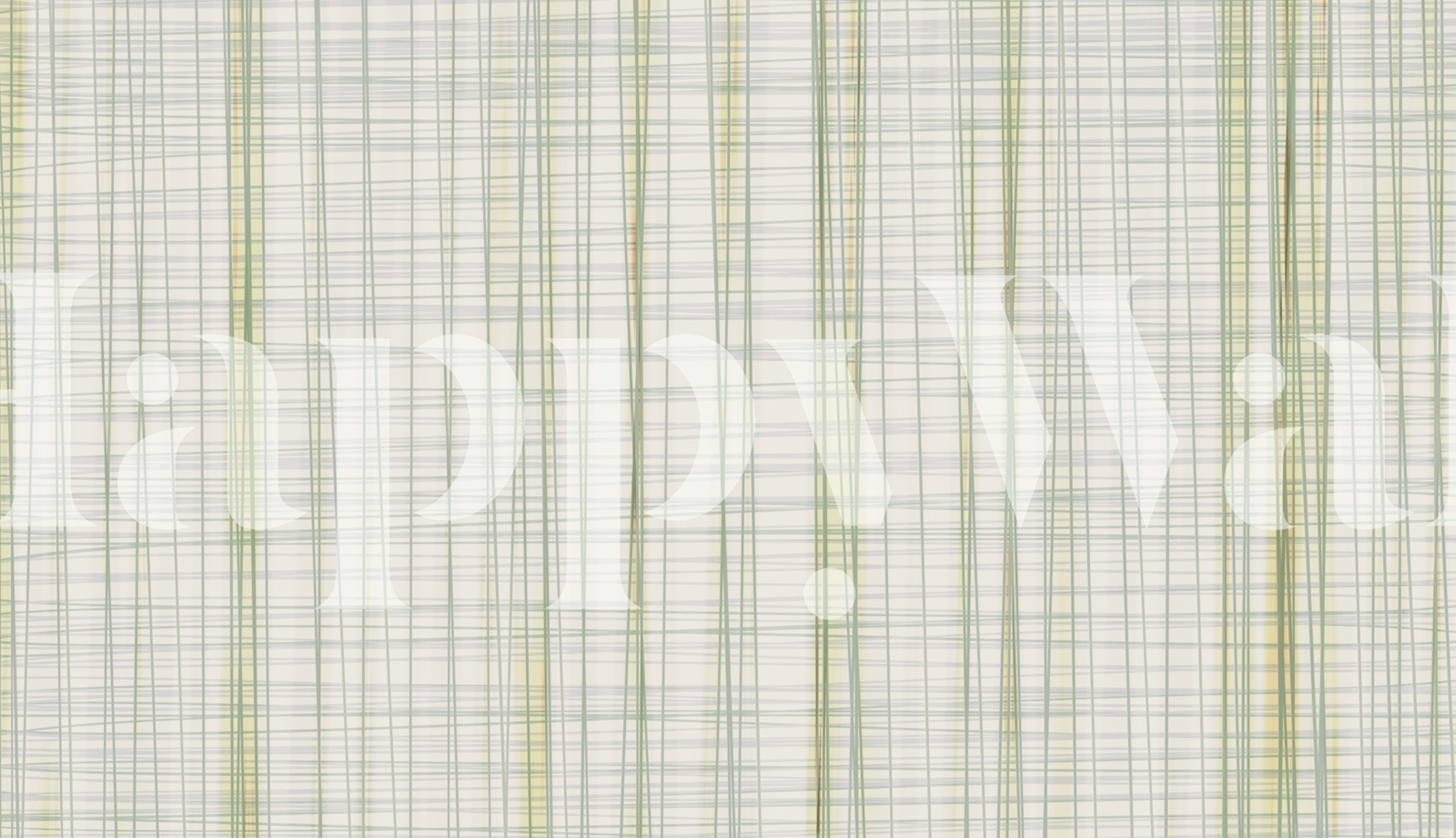 Modern Lines Chic wallpaper design in interior