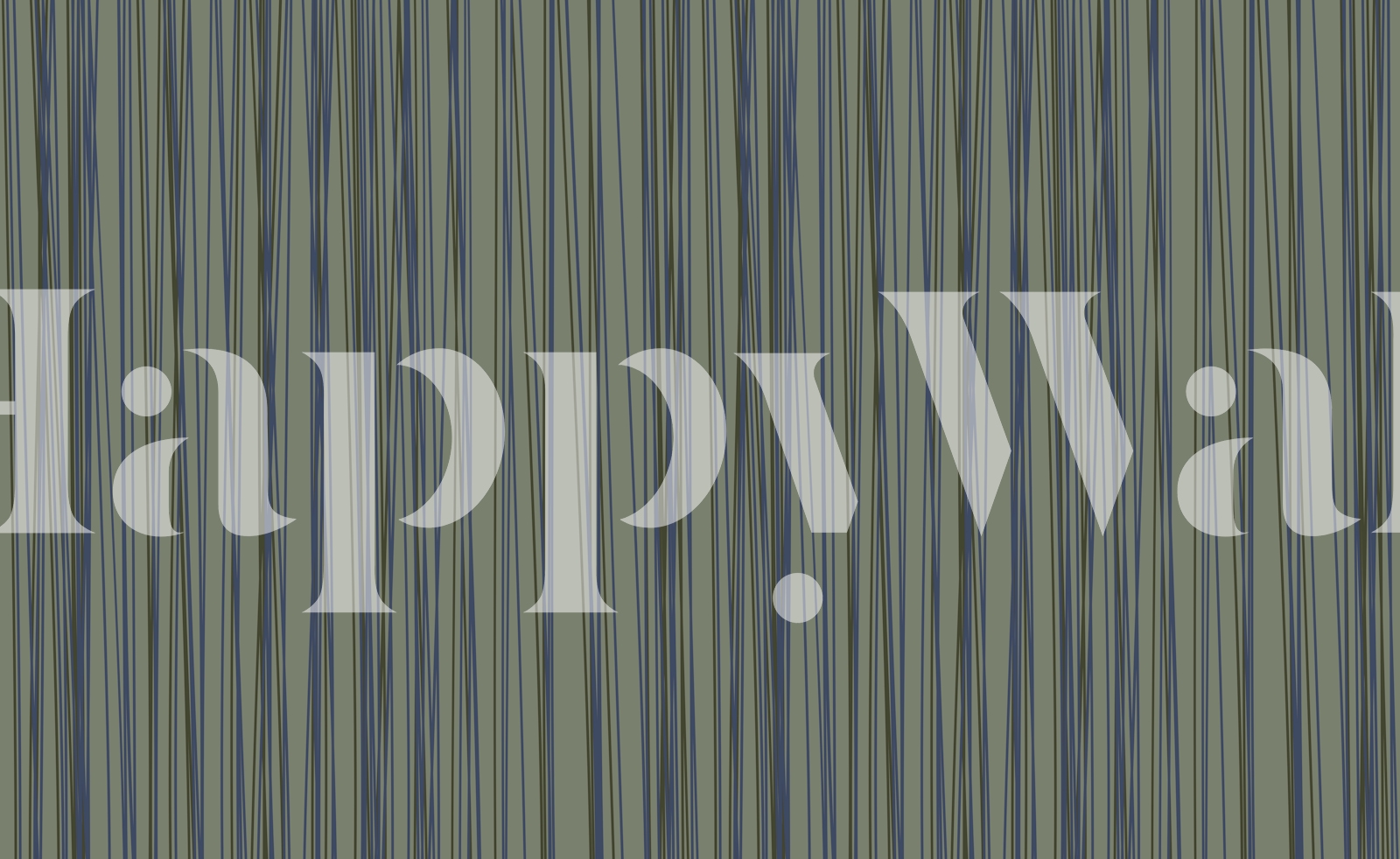 Modern Lines Chic Wallpaper | happywall.com