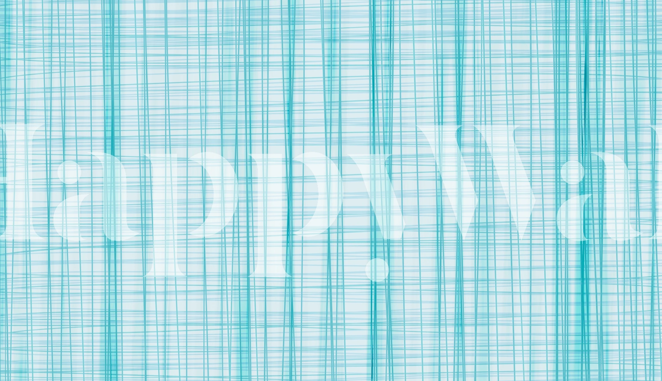 Aqua Grid Essence-behang in een kamer