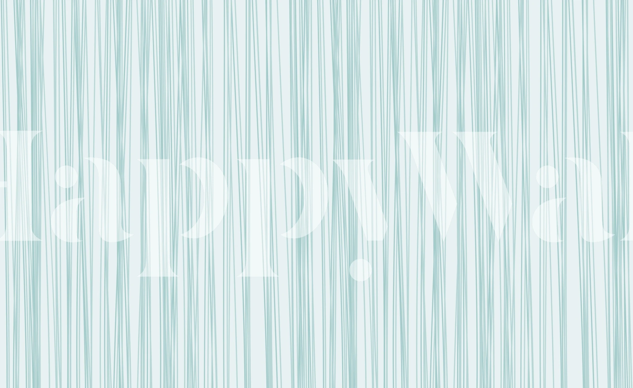 Aqua Grid Essence wallpaper in a room