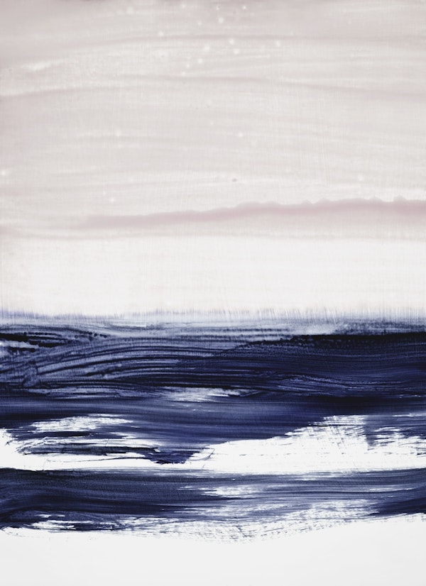 abstract blue sea