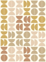 Retro Semicircle Array wallpaper