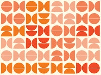 Autumn Semicircle Decor tapet