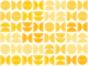 Golden Semicircle Abstract