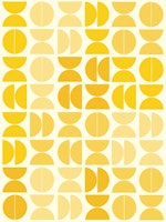 Sunny Semicircles wallpaper