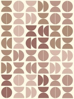 Retro Semicircle Bliss wallpaper