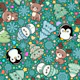 Cute Kawaii Christmas 1 Green