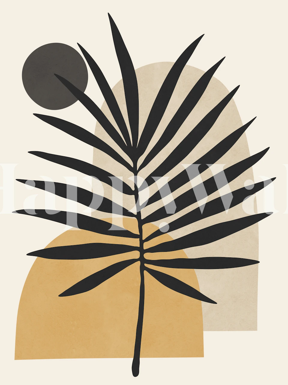 Tropical Leaf Artistry tapeta v pokoji