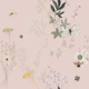 Butterflies and Wild Blooms on Petal Blush