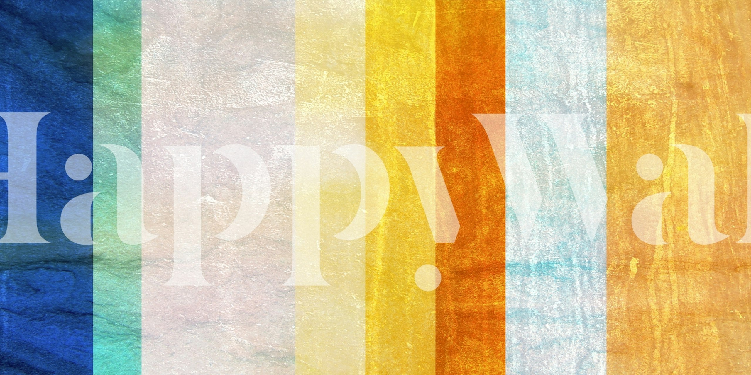 Vibrant Stripes tapeta w pokoju