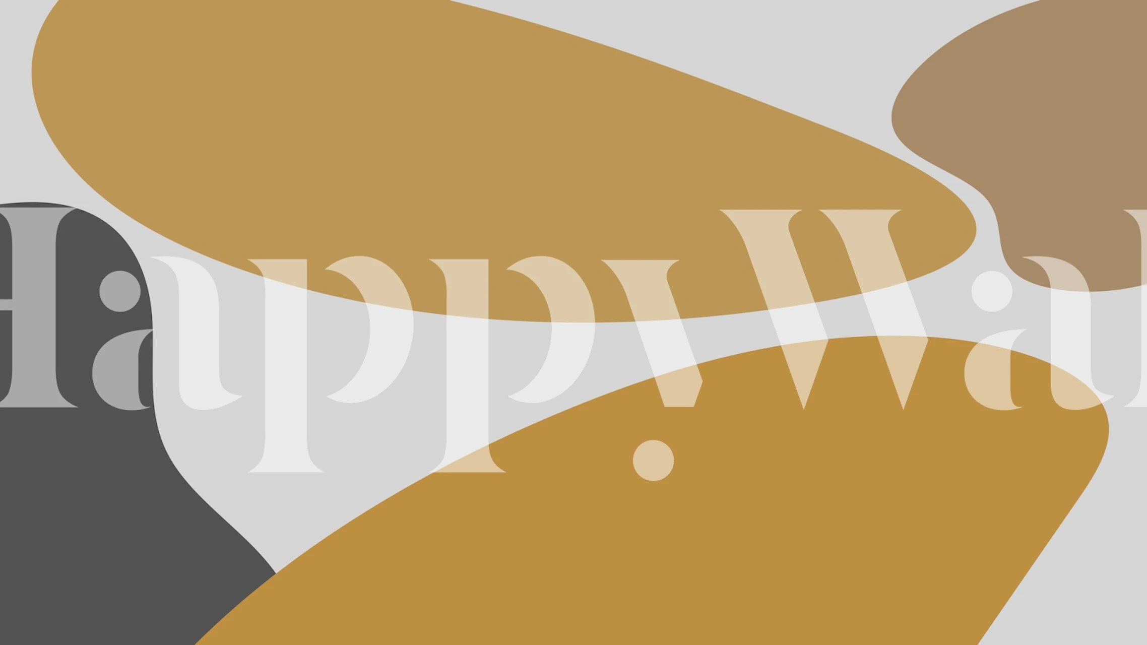 Abstract earth tones wallpaper in beige, gray, and brown shapes